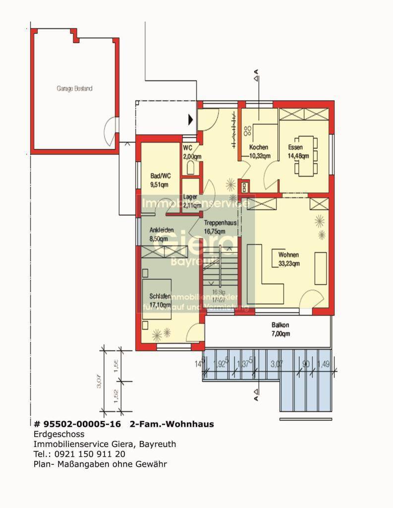 Mehrfamilienhaus zum Kauf 489.000 € 6 Zimmer 292,4 m²<br/>Wohnfläche 1.048 m²<br/>Grundstück ab sofort<br/>Verfügbarkeit Klosteracker 16 Himmelkron Himmelkron 95502