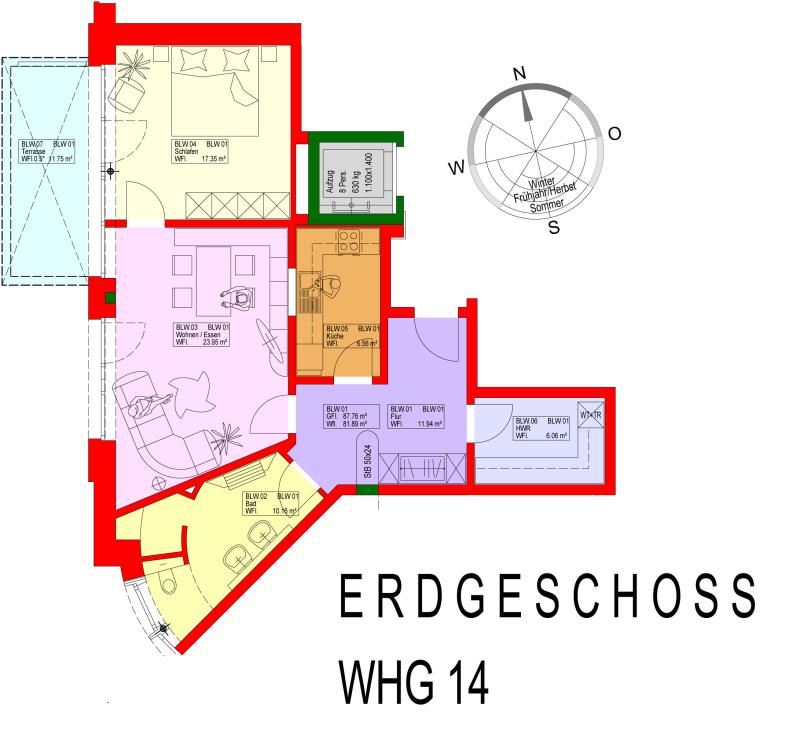 Wohnung zur Miete 725 € 2 Zimmer 80,7 m²<br/>Wohnfläche EG<br/>Geschoss Cloppenburg Cloppenburg 49661