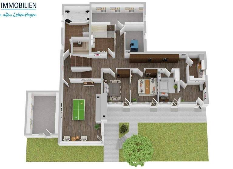 Mehrfamilienhaus zum Kauf 389.000 € 8 Zimmer 399 m² 5.100 m² Grundstück Aschach Bad Bocklet 97708