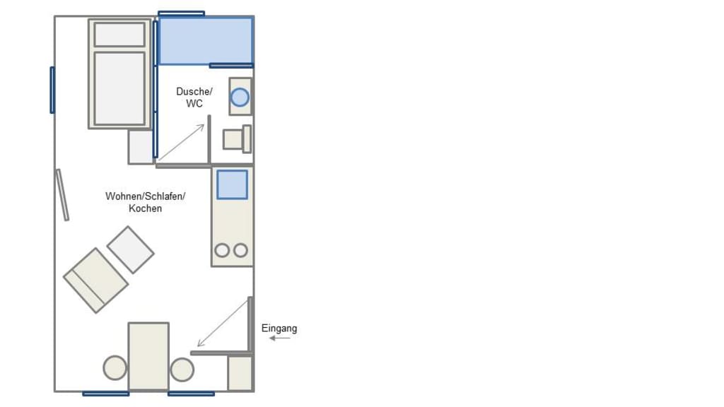 Wohnung zur Miete Wohnen auf Zeit 1.118 € 1 Zimmer 23 m²<br/>Wohnfläche 02.06.2025<br/>Verfügbarkeit Hauptstraße Mömbris Mömbris 63776