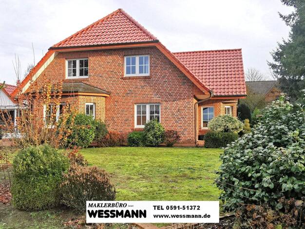 Einfamilienhaus zur Miete 1.300 € 8 Zimmer 250 m² 1.500 m² Grundstück frei ab sofort Estringen Lingen (Ems) 49811