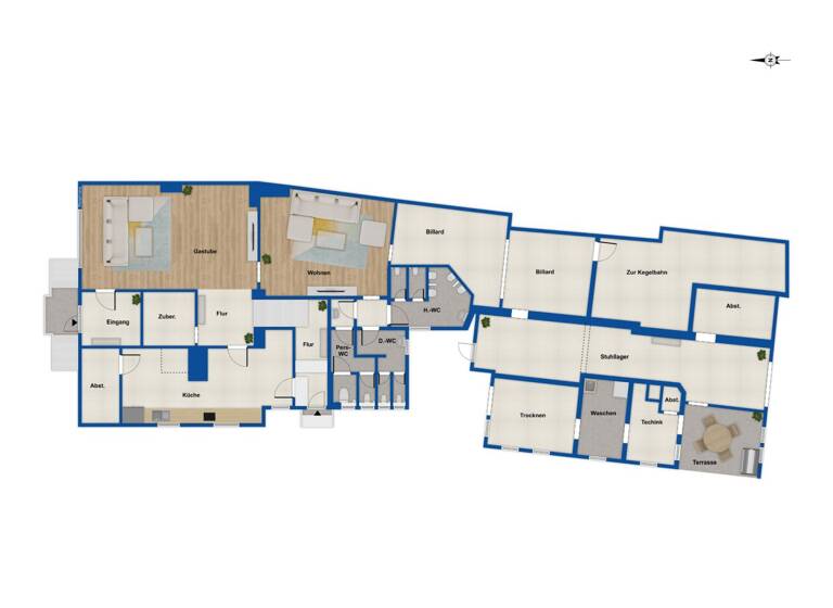 Mehrfamilienhaus zum Kauf 329.000 € 5 Zimmer 151 m² 893 m² Grundstück Ewersbach Dietzhölztal 35716