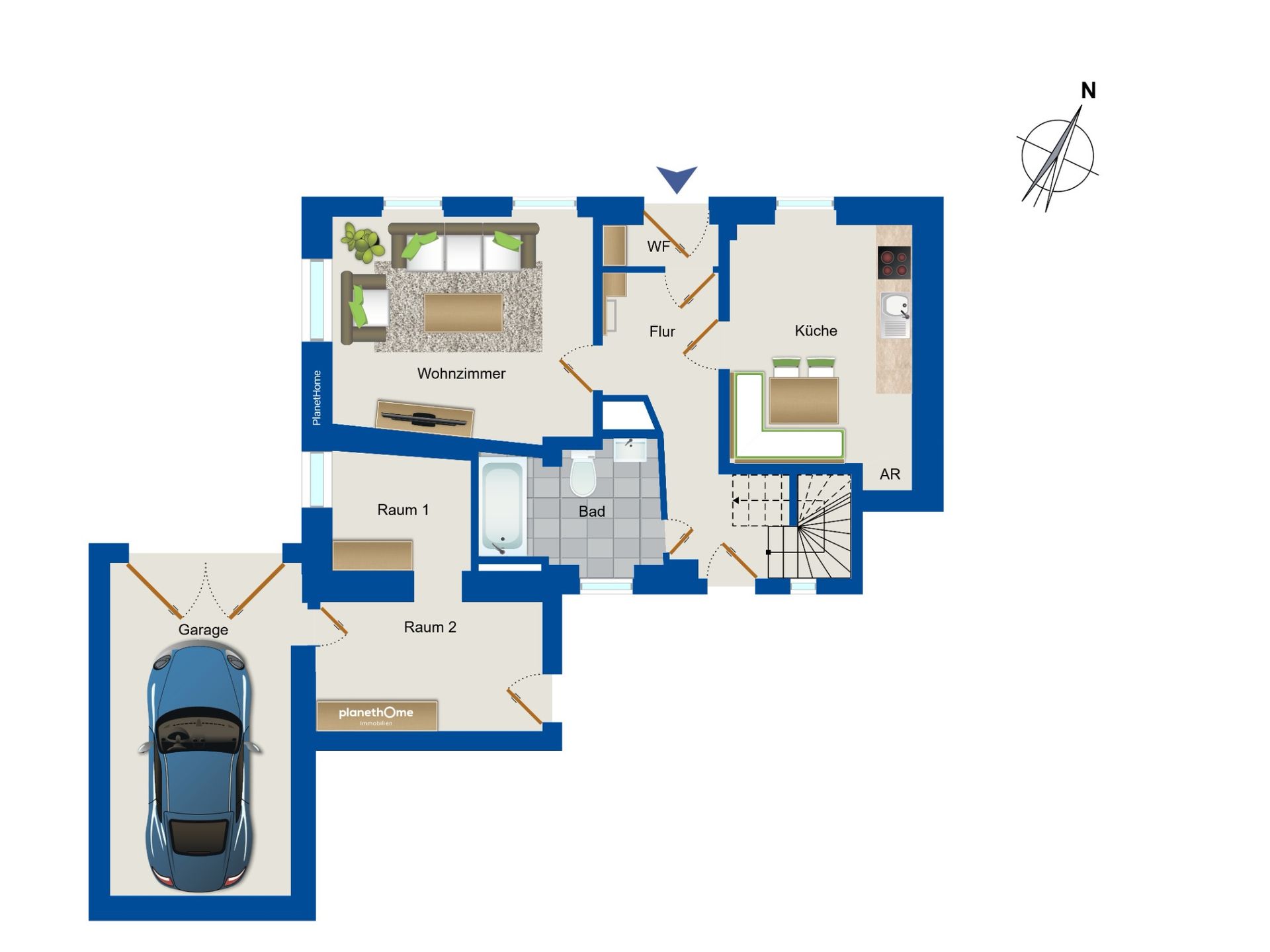 Einfamilienhaus zum Kauf 146.000 € 6 Zimmer 143,8 m²<br/>Wohnfläche 450 m²<br/>Grundstück Meißen Meißen 01662