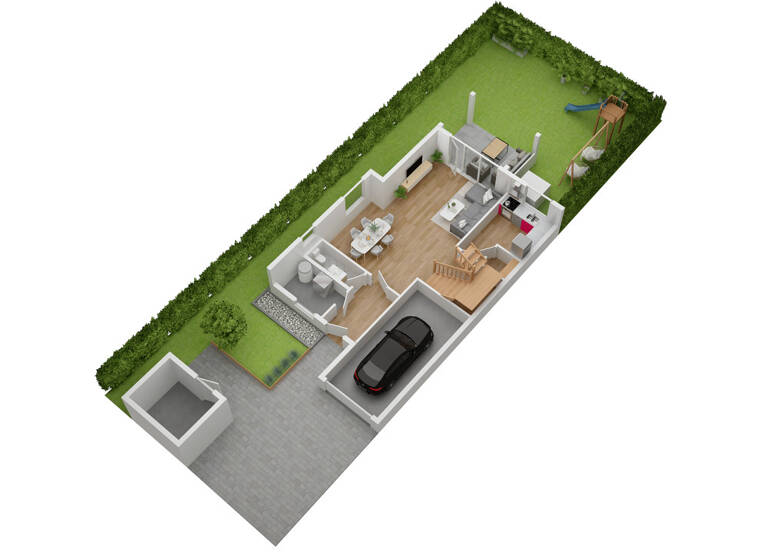 Reihenendhaus zum Kauf 395.000 € 5 Zimmer 156,5 m²<br/>Wohnfläche 265 m²<br/>Grundstück Trossingen Trossingen 78647