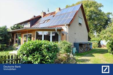 Doppelhaushälfte zum Kauf 369.500 € 4 Zimmer 100 m² 1.665 m² Grundstück Melchow Biesenthal 16359