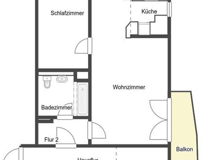 Wohnung zum Kauf 120.000 € 2 Zimmer 45 m² 1. Geschoss Weißig Dresden 01328