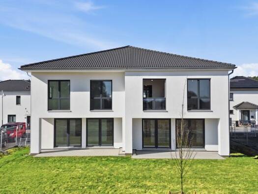 Doppelhaushälfte zum Kauf - Erstbezug provisionsfrei 535.000 € 4 Zimmer 119 m² 261 m² Grundstück Beelitz Beelitz 14547