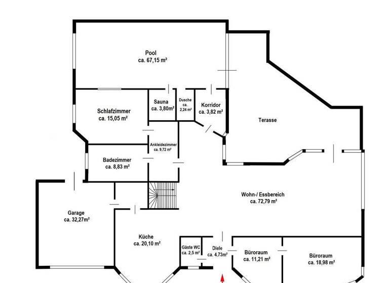 Einfamilienhaus zum Kauf 785.000 € 7 Zimmer 303 m² 1.103 m² Grundstück frei ab 01.04.2026 Uesen Achim 28832