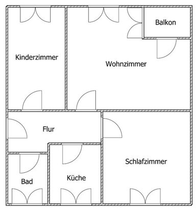 Wohnung zur Miete 796 € 3 Zimmer 69,2 m² 1. Geschoss frei ab 07.01.2025 Mintarder Weg 14 Unterrath Düsseldorf 40472