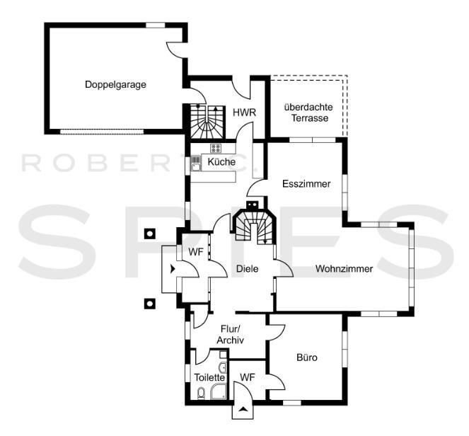 Villa zur Miete 2.500 € 6,5 Zimmer 288 m²<br/>Wohnfläche 4.200 m²<br/>Grundstück ab sofort<br/>Verfügbarkeit Ganderkesee I Ganderkesee 27777