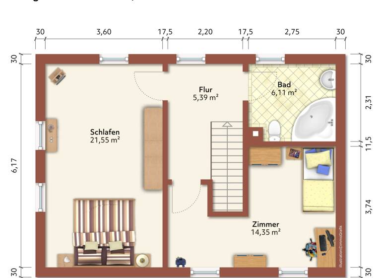 Einfamilienhaus zum Kauf provisionsfrei 215.000 € 3 Zimmer 95 m²<br/>Wohnfläche 1.273 m²<br/>Grundstück Malchin Malchin 17139