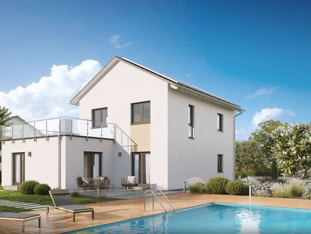 Einfamilienhaus zum Kauf 437.689 € 4 Zimmer 136,8 m² 650 m² Grundstück Reinstetten Erlenmoos 88416