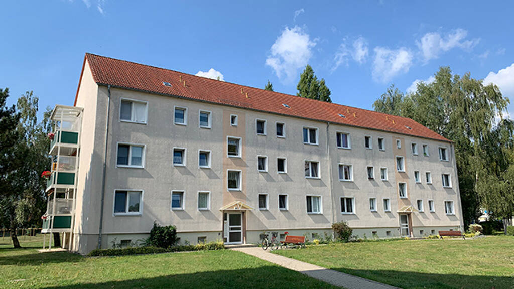 Wohnung zur Miete 520 € 5 Zimmer 79,3 m² 1. Geschoss Am Dreieck 46 Borna 04552