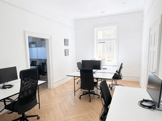 Büro zur Miete provisionsfrei 1.800 € 2 Zimmer 46,5 m² Bürofläche Marienstraße 37 Mitte Süd 70178