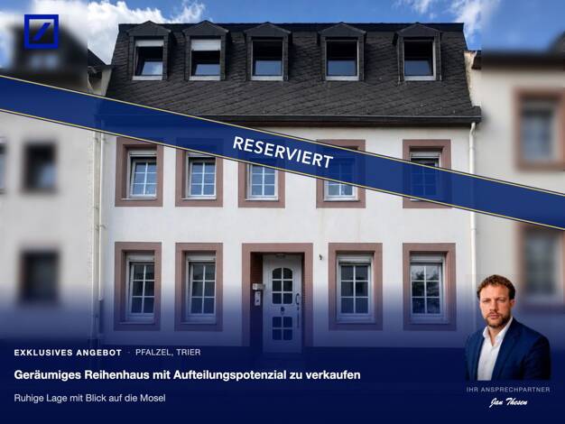 Reihenmittelhaus zum Kauf 125.000 € 6 Zimmer 150 m² 118 m² Grundstück frei ab 01.11.2026 Pfalzel Trier 54293