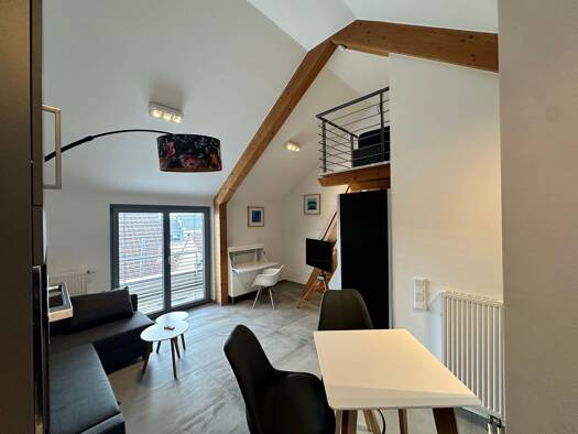 Penthouse zur Miete 520 € 1,5 Zimmer 40 m² 3. Geschoss frei ab sofort Bad Neustadt Bad Neustadt an der Saale 97616