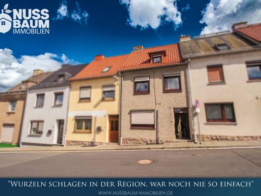 Reihenmittelhaus zum Kauf 74.000 € 6 Zimmer 105 m² 186 m² Grundstück Wächtersgraben 17 Unterwellenborn 07333