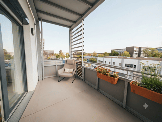 Wohnung zur Miete 740 € 2 Zimmer 61,2 m² 3. Geschoss Bamberg Bamberg 96050