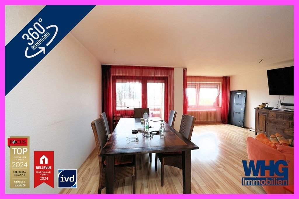 Wohnung zum Kauf 289.000 € 3,5 Zimmer 92,6 m²<br/>Wohnfläche 3.<br/>Geschoss Hochberg 310 Remseck am Neckar / Hochberg 71686