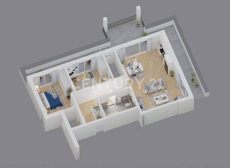 Penthouse zum Kauf 405.327 € 3 Zimmer 103,9 m² 2. Geschoss Im Osterdorf 20 Echthausen Wickede - Echthausen 58739
