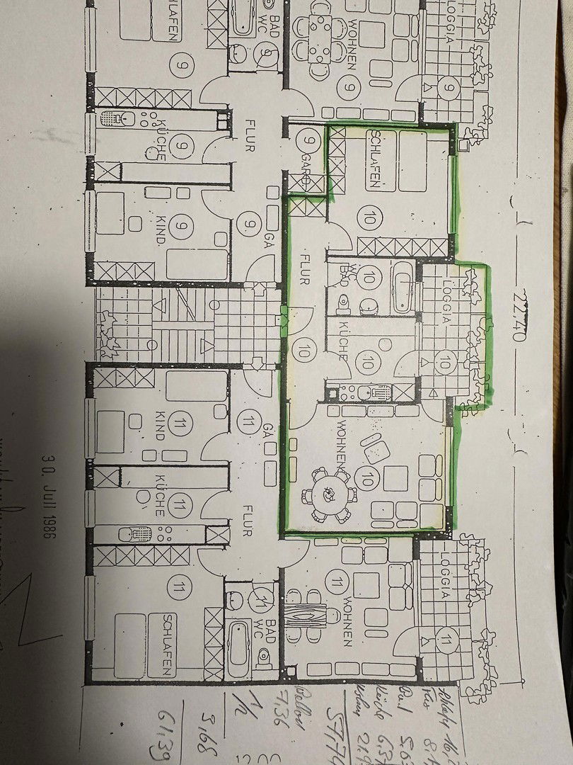 Wohnung zum Kauf provisionsfrei 330.000 € 2 Zimmer 62 m²<br/>Wohnfläche 3.<br/>Geschoss Alt-Stühlinger Freiburg 79106