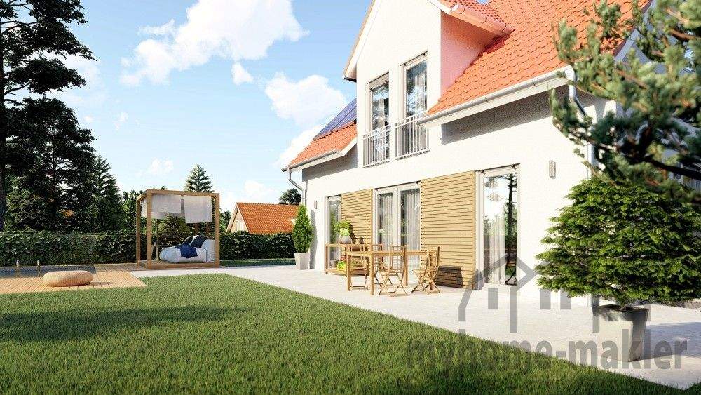 Immobilie in Flachslanden - AKTIONSHAUS inklusive Küche: Provisionsfrei vom Bauträger! - Bild 1