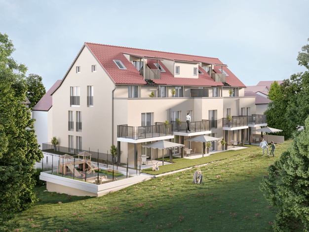 Wohnung zum Kauf - Neubau provisionsfrei 535.642 € 3,5 Zimmer 79,1 m² Geschoss 2/4 Lange Straße 13 Neckarhausen Nürtingen 72622