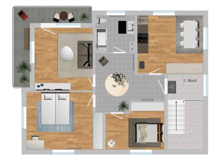 Studio zur Miete Wohnen auf Zeit 3,5 Zimmer 80 m² Lauterach 6923