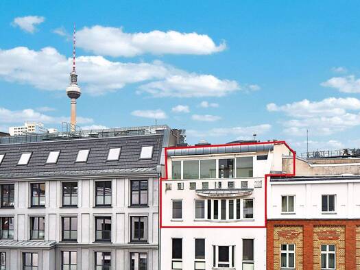 Penthouse zum Kauf 990.000 € 5 Zimmer 175 m² Geschoss 5/6 Große Präsidentenstraße 5 Mitte Berlin 10178
