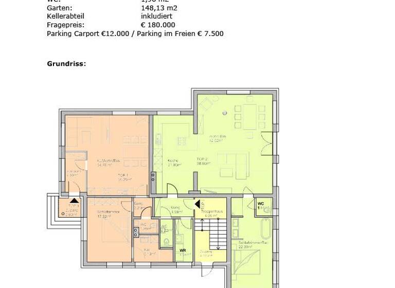 Haus zum Kauf provisionsfrei 180.000 € 2 Zimmer 66 m² 1.500 m² Grundstück Seidendorf 7 Klopeinersee 9122