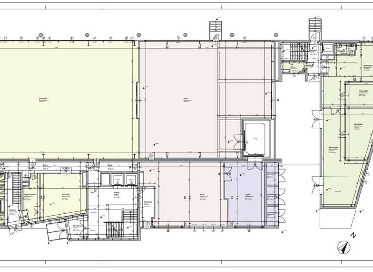 Produktionshalle zur Miete 11 € 1.243,7 m² Lagerfläche Wien, Landstraße 1030