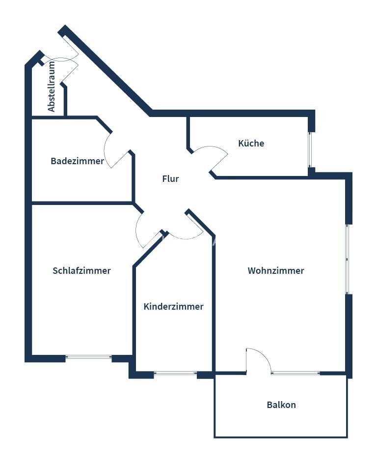 Wohnung zum Kauf 125.000 € 3 Zimmer 73,6 m²<br/>Wohnfläche 1.<br/>Geschoss Großkugel Kabelsketal 06184