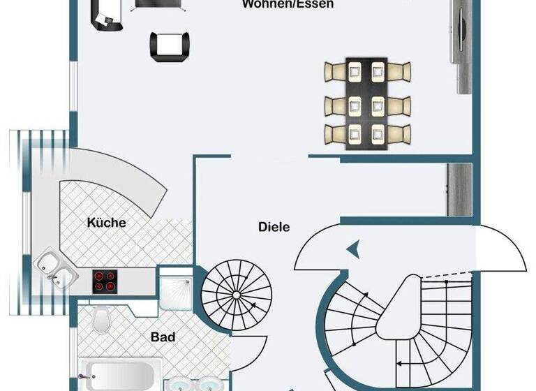 Penthouse zum Kauf 729.000 € 4 Zimmer 131 m² 2. Geschoss Hausen Frankfurt am Main 60488