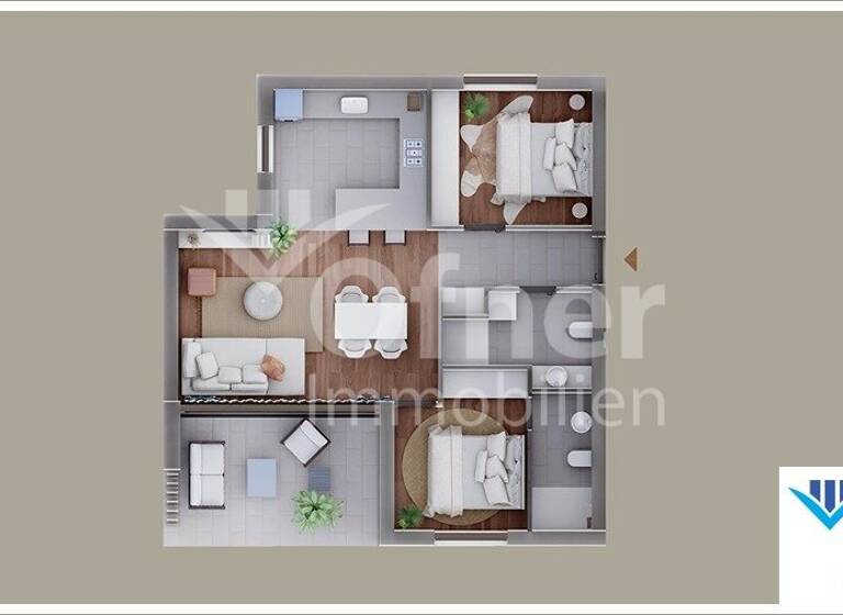 Wohnung zum Kauf 364.770 € 3 Zimmer 74,2 m² EG Zadar 23000