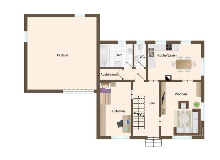 Einfamilienhaus zum Kauf 89.000 € 4,5 Zimmer 99,8 m² 302 m² Grundstück Wattendorf 96196