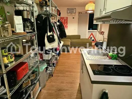 Studio zur Miete Tauschwohnung 520 € 1 Zimmer 25 m² Centrum Münster 48147
