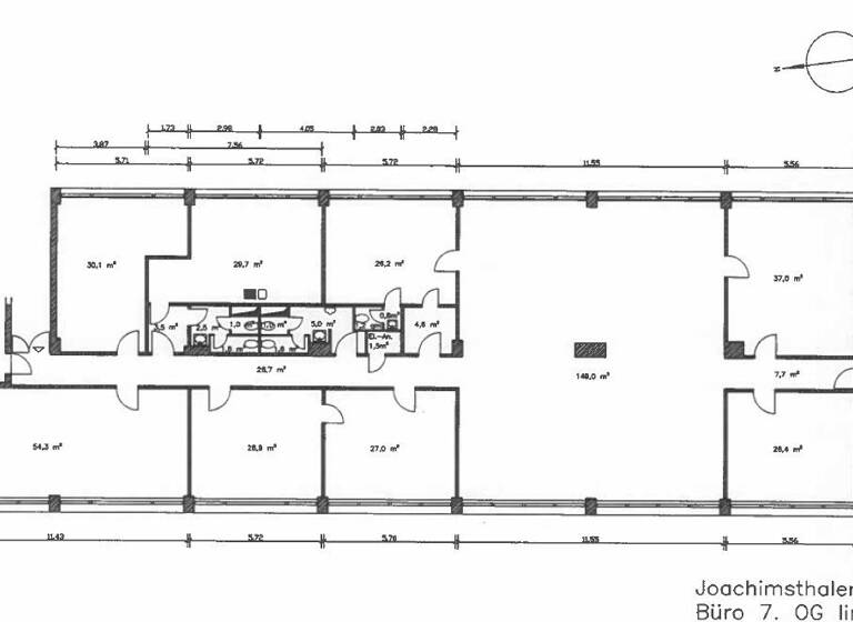 Bürogebäude zur Miete provisionsfrei 11,20 € 517 m²<br/>Bürofläche Charlottenburg Berlin 10719
