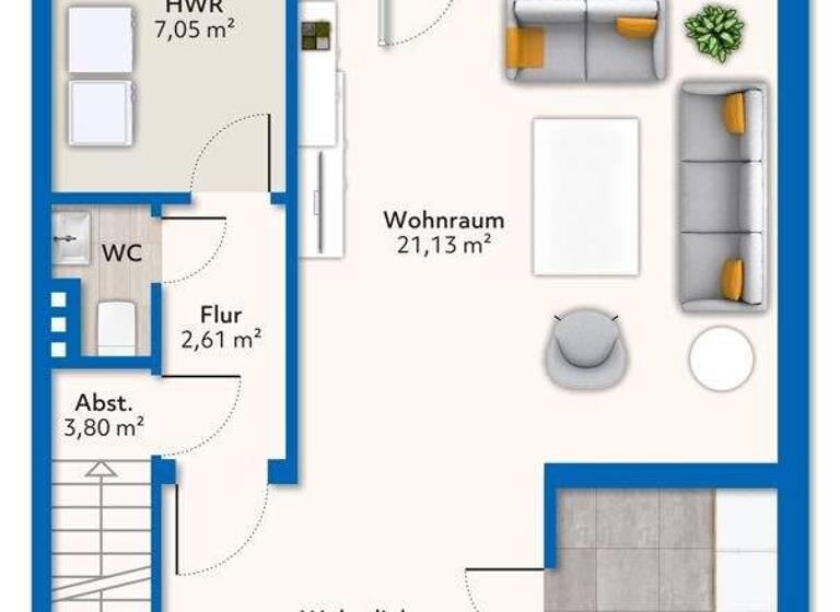 Reihenmittelhaus zum Kauf 309.000 € 4 Zimmer 115 m² 217 m² Grundstück Kattenturm Bremen 28277