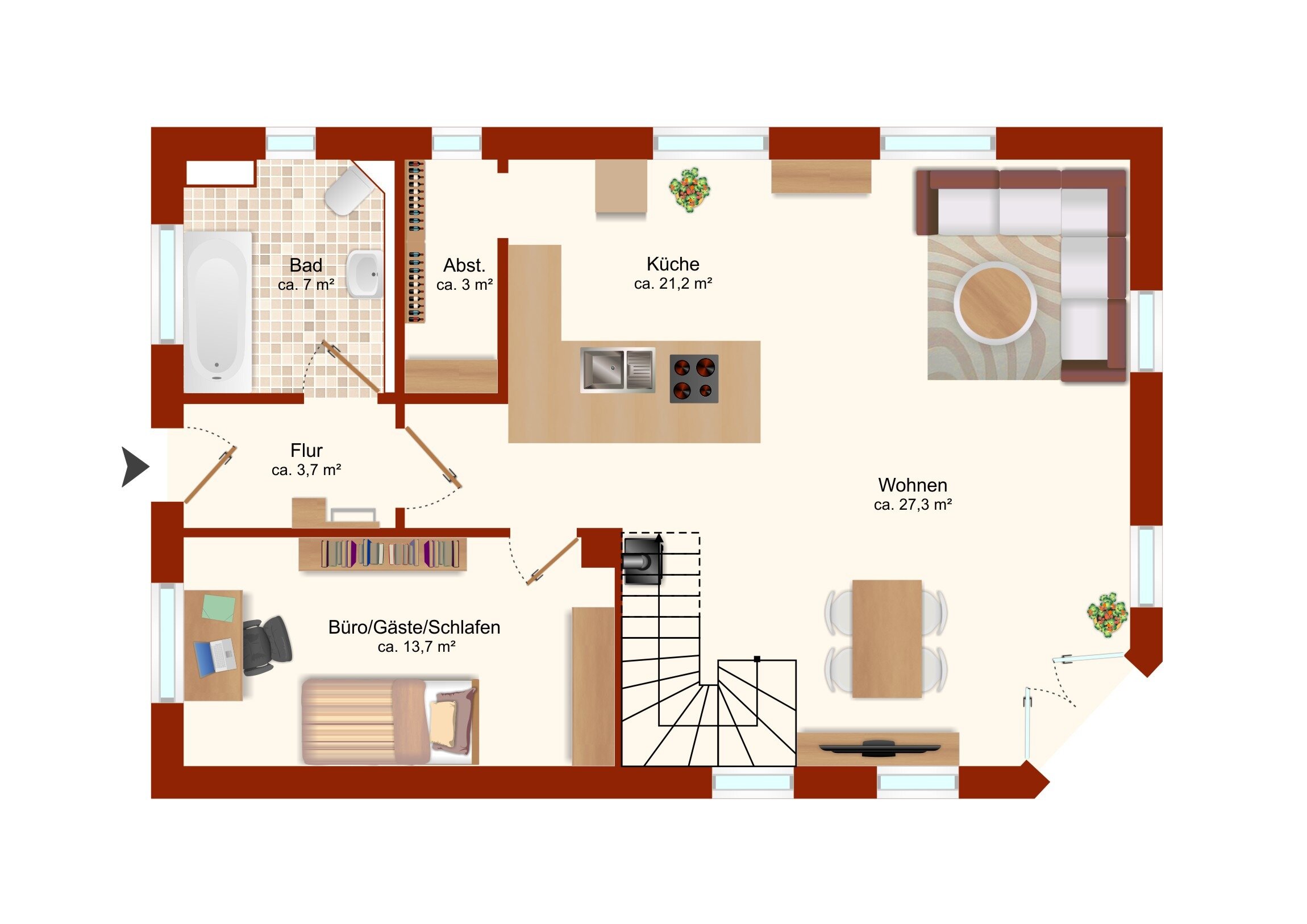 Einfamilienhaus zum Kauf 4 Zimmer 120 m²<br/>Wohnfläche 560 m²<br/>Grundstück Syke Syke 28857