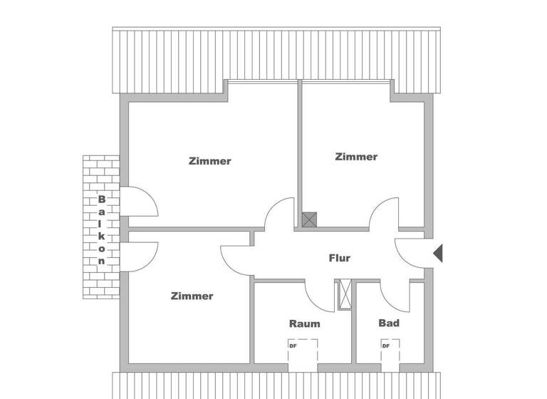 Wohnung zum Kauf 209.000 € 3 Zimmer 58 m² 3. Geschoss Wangen Stuttgart 70327