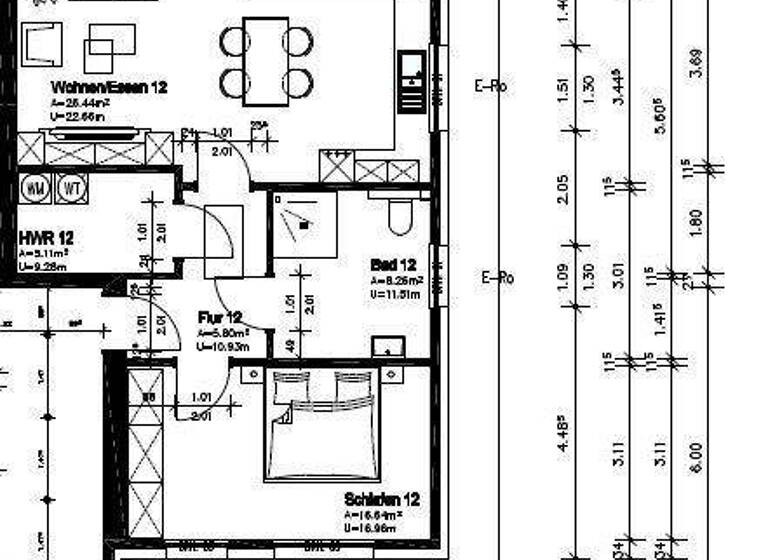 Penthouse zur Miete - Erstbezug 695 € 2 Zimmer 68 m² frei ab 01.03.2026 Remels Uplengen 26670