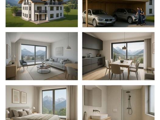 Wohnung zum Kauf - Erstbezug provisionsfrei 965.000 € 3 Zimmer 124,9 m² 2. Geschoss frei ab sofort Feldwies Übersee 83236