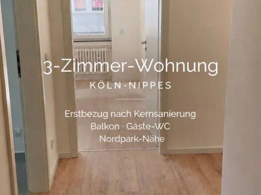 Wohnung zur Miete 1.650 € 3 Zimmer 81 m² Geschoss 1/5 frei ab 01.11.2026 Niehler Str. 187 Nippes Köln 50733
