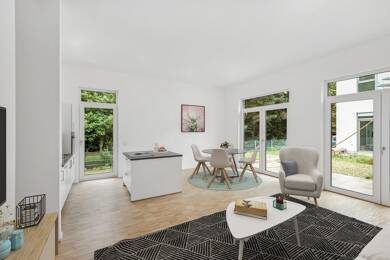 Stadthaus zur Miete - Neubau 2.495 € 6 Zimmer 157,6 m² 157,6 m² Grundstück frei ab 16.06.2025 In den Diken 9b Rath Düsseldorf 40472