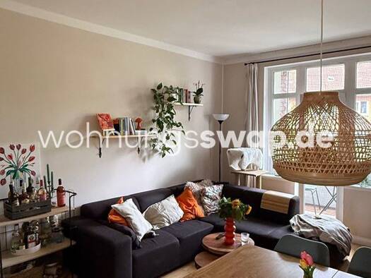 Wohnung zur Miete Tauschwohnung 1.450 € 3 Zimmer 63 m² 2. Geschoss Barmbek-Süd Hamburg 22081