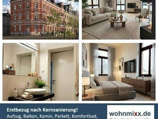 Wohnung zur Miete 485 € 2 Zimmer 56,9 m² EG frei ab 01.02.2026 Frankenberger Straße 35 Hilbersdorf Chemnitz 09131
