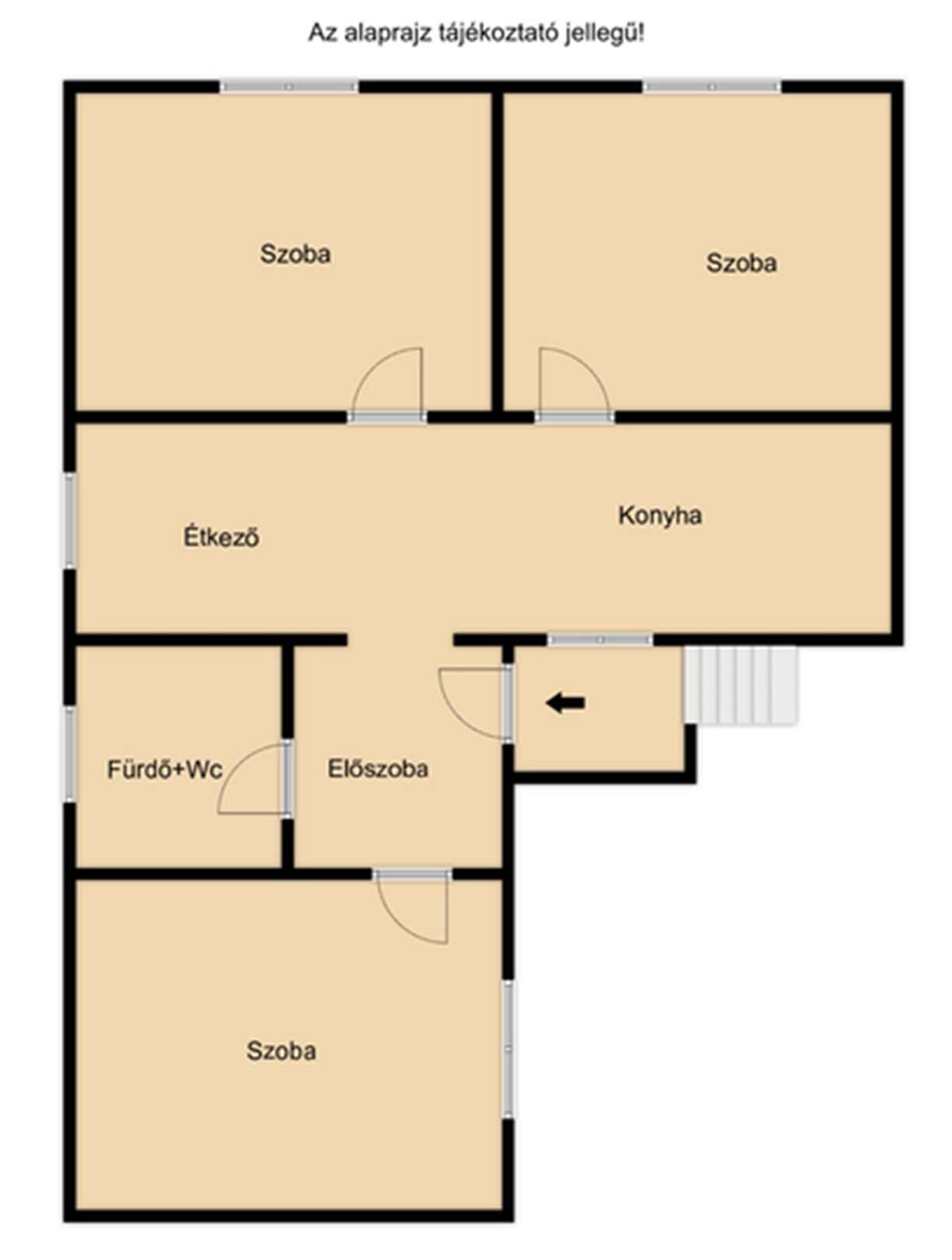 Einfamilienhaus zum Kauf 65.500 € 3 Zimmer 73 m²<br/>Wohnfläche 2.098 m²<br/>Grundstück Döbrököz