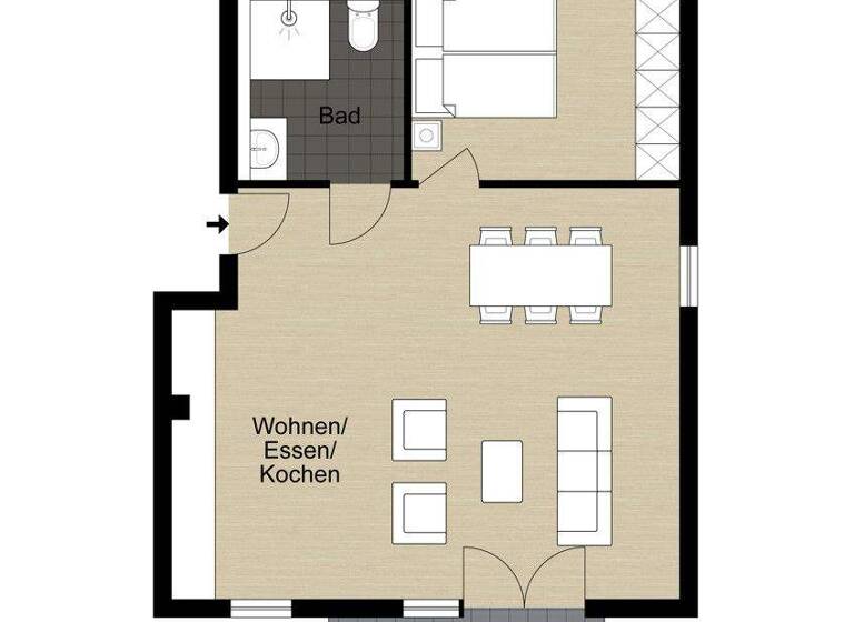 Wohnung zum Kauf - Erstbezug 265.717 € 2 Zimmer 66,4 m² Süd Herten 45699