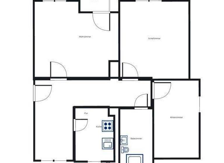 Wohnung zur Miete 580 € 3 Zimmer 64,4 m² frei ab 15.03.2026 Löwenberger Str. 2 Barsinghausen 30890