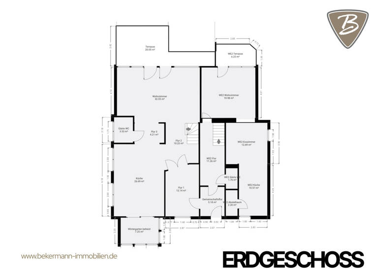 Mehrfamilienhaus zum Kauf provisionsfrei 595.000 € 10 Zimmer 391 m² 634 m² Grundstück Lintorf Bad Essen / Lintorf (Han) 49152